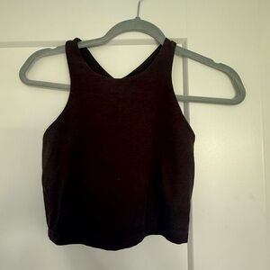 Beyond Yoga Brown Active Top